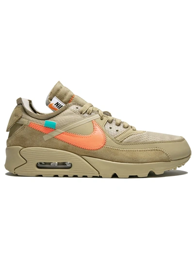 Shop Nike The 10: Air Max 90 "off-white/desert Ore" Sneakers In Neutrals