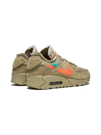 Shop Nike The 10: Air Max 90 "off-white/desert Ore" Sneakers In Neutrals