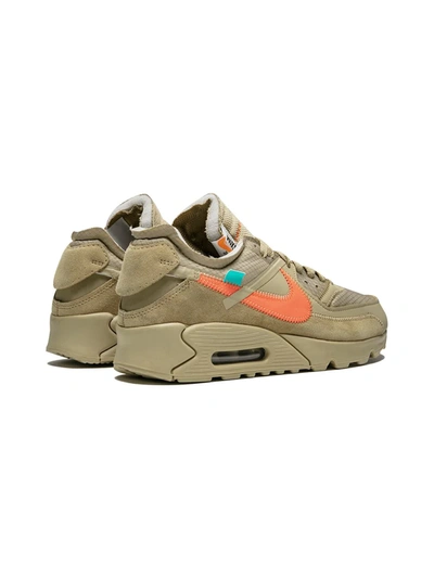Nike The 10: Air Max 90 "off-white/desert Ore" Sneakers In Neutrals