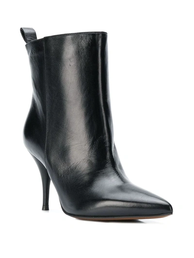 Shop L'autre Chose Pointed Ankle Boots In Black