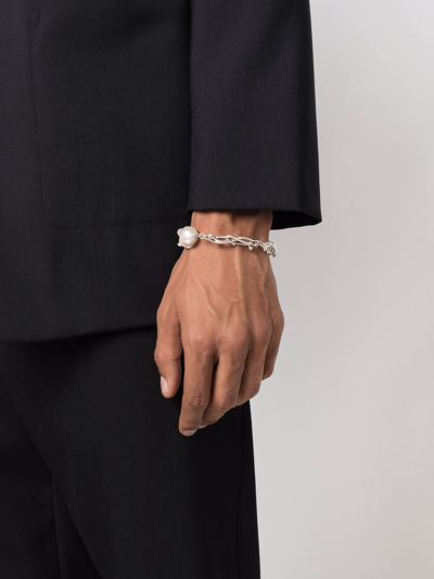 Alighieri The Road Less Travelled Bracelet In Silver