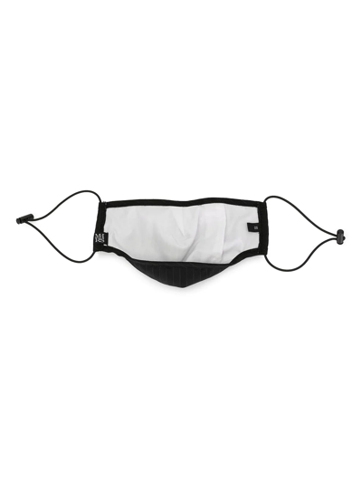 Mostly Heard Rarely Seen Pinstripe Face Mask In Black