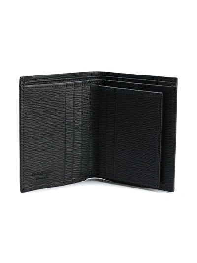 Shop Ferragamo Leather Cardholder In Black
