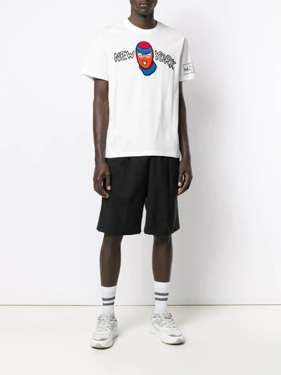 Shop Haculla New York Robber T-shirt In White