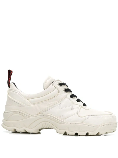 Shop Zadig & Voltaire Blaze Chunky Low Top Sneakers In White