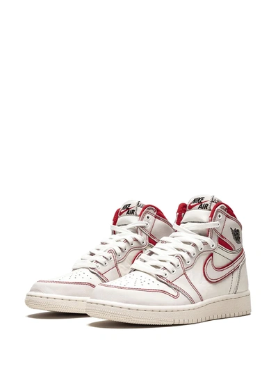 Jordan Air  1 Retro High Og Sneakers In White