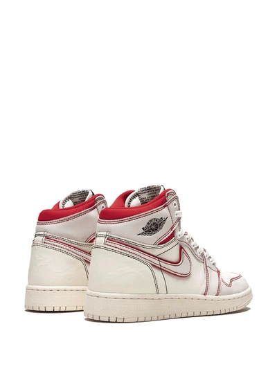 Shop Jordan Air  1 Retro High Og "phantom" Sneakers In White