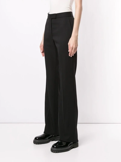 Shop Stella Mccartney Tailored Tuxedo Trousers In Black