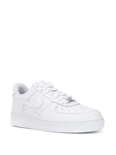 Shop Nike Air Force 1 '07 "white On White" Sneakers