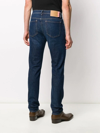 Shop Acne Studios North Skinny Jeans In Blue