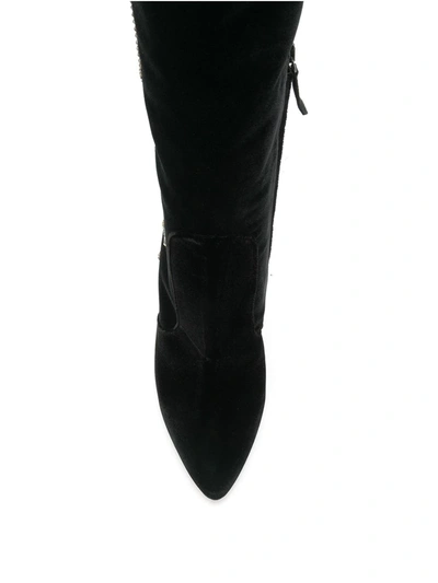 Shop Aquazzura 'love Me Tender' 110 Boots In Black