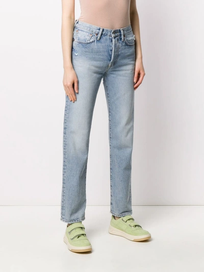 Shop Acne Studios 1997 Straight-leg Jeans In Blue