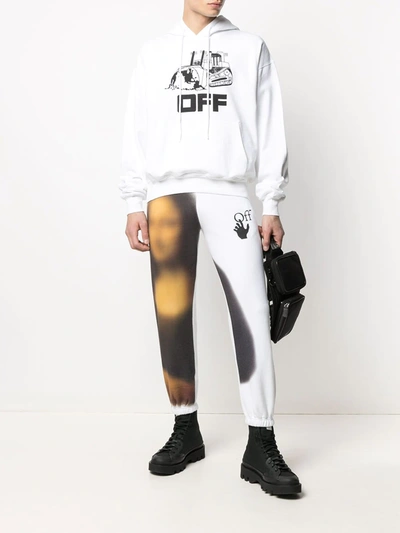 Shop Off-white World Caterpillar Hoodie In White