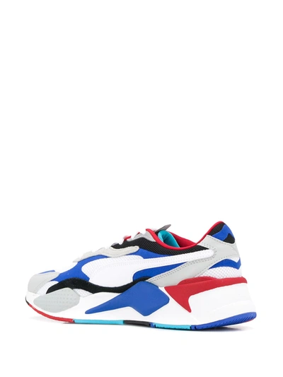 Shop Puma Rs-x3 Puzzle Sneakers In White
