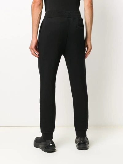 Shop A-cold-wall* Essential Cotton Track Pants In Black