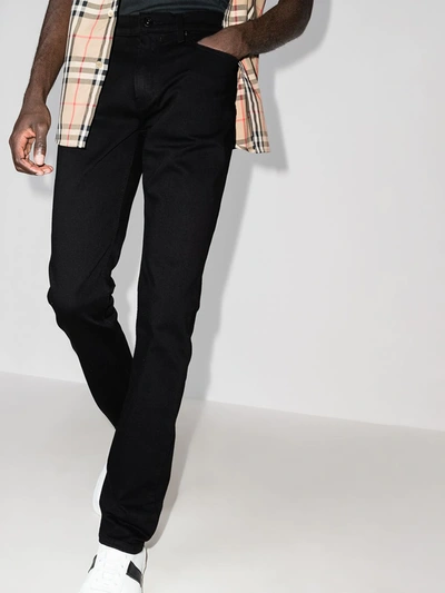 Paige Federal Slim Jeans In Black