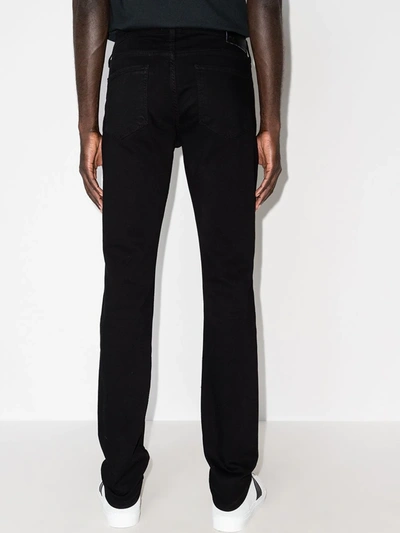 Paige Federal Slim Jeans In Black