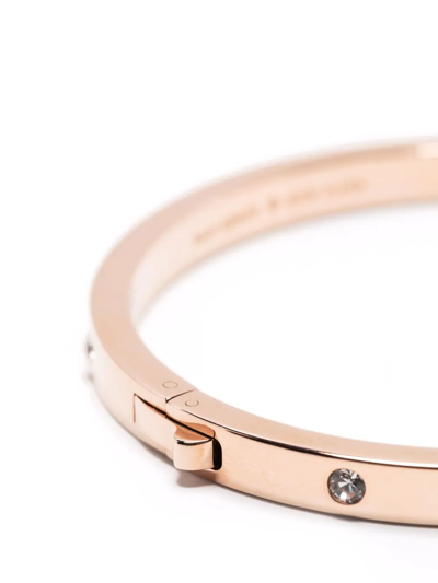 Kate Spade Crystal-embellished Bracelet In Rosa