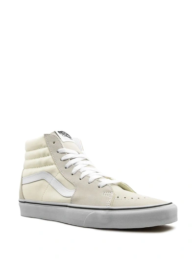 Shop Vans Sk8-hi Sneakers In White
