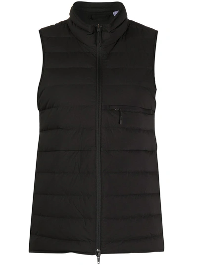 Shop Y-3 Down Padded Gilet In Black