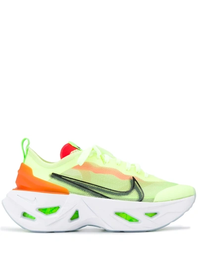 Nike Zoomx Vista Grind Neon Mesh Sneakers In Green | ModeSens