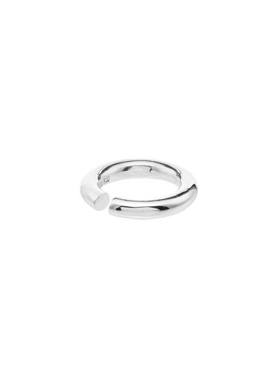 STERLING SILVER OPEN DOUBLE RING