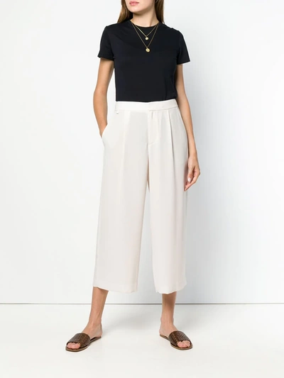Vince T Shirt Girocollo In Black