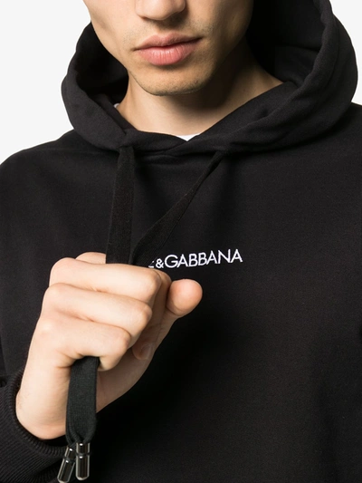 Shop Dolce & Gabbana Logo Sweatshirt In Black