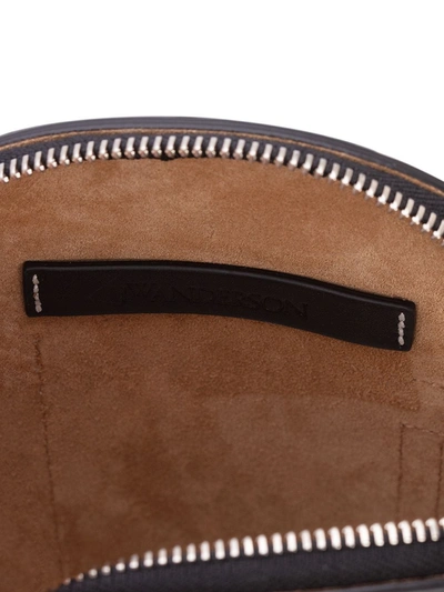 Jw Anderson Midi Cap Bag In 999 Black