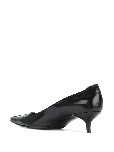 Pre-owned Helmut Lang Pointed Pumps In Black