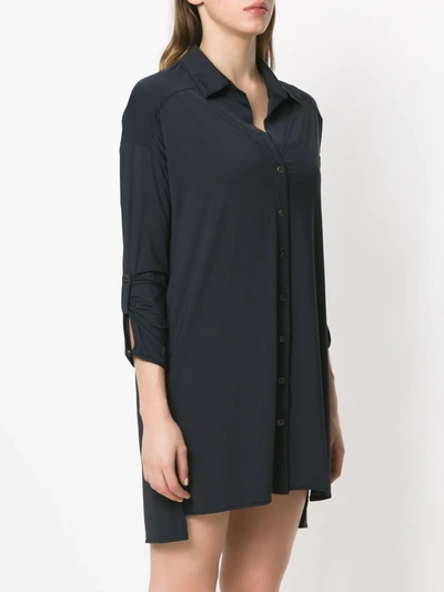 Shop Lygia & Nanny Meline Uv Beach Shirt In Black