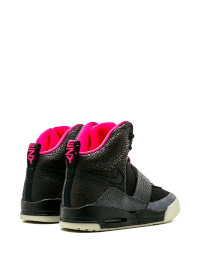 Shop Nike Air Yeezy Hi-top Sneakers In Black