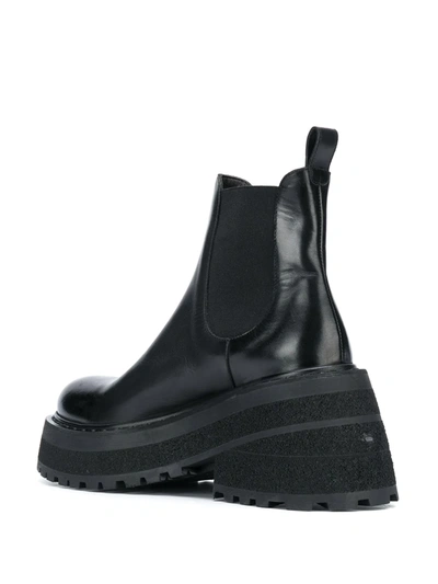 Shop Marsèll Chunky-sole Chelsea Boots In Black