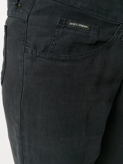 Pre-owned Dolce & Gabbana 2000's Bermuda Shorts In Black
