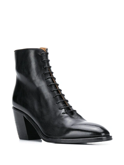 Shop Alberto Fasciani Lace-up Ankle Boots In Black