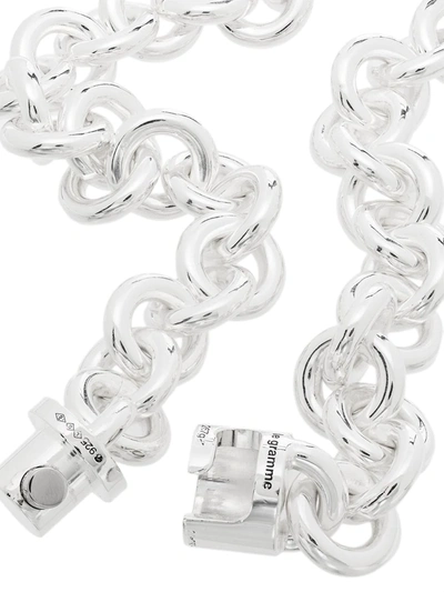 Shop Le Gramme Chain-link Sterling Silver Necklace