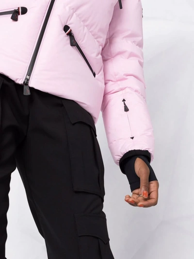Shop Moncler Allesaz Padded Jacket In Pink