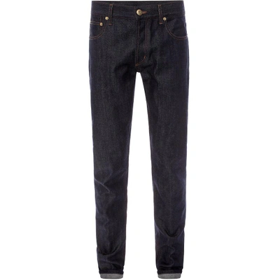 Shop Alexander Mcqueen Selvedge Denim Jeans In Blue