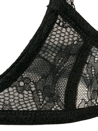 Maison Close Le Petit Secret Naked Breast Bra In Black