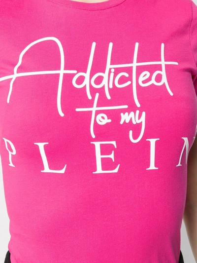 Philipp Plein Ss Statement T-shirt In Pink
