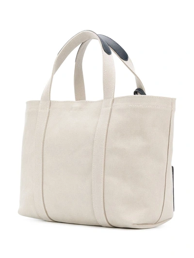 Shop Tila March Simple Small Tote Bag In Neutrals