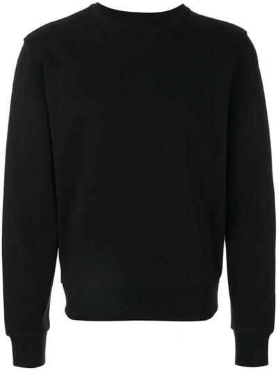 Shop Maison Margiela Classic Knitted Sweater In Black