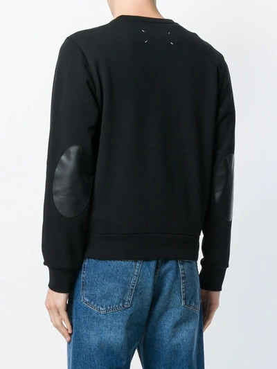 Shop Maison Margiela Classic Knitted Sweater In Black
