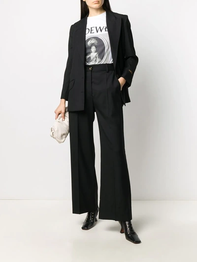 Patou Wool Jacket With Jewel Buttons In Black
