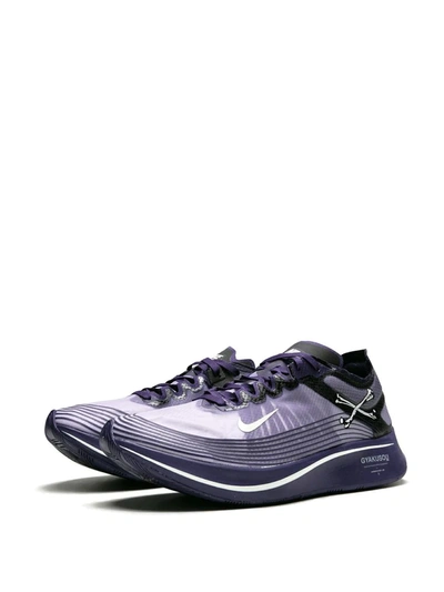 Shop Nike X Gyakusou Zoom Fly "ink" Sneakers In Purple