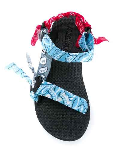 Shop Arizona Love Trekky Bandana Sandals In Blue
