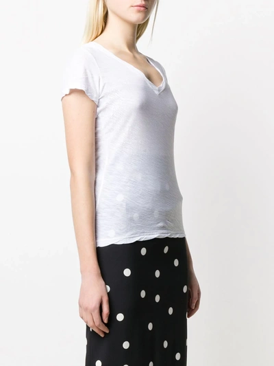 James Perse Short Sleeve T-shirt In White