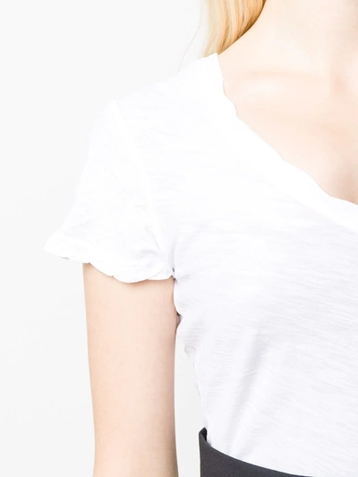 James Perse Short Sleeve T-shirt In White