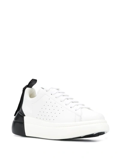 Shop Red Valentino Bowalk Low-top Sneakers In White