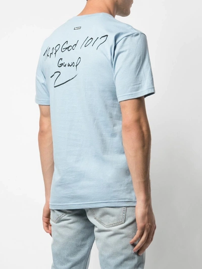 Shop Supreme Gucci Mane Print T-shirt In Blue